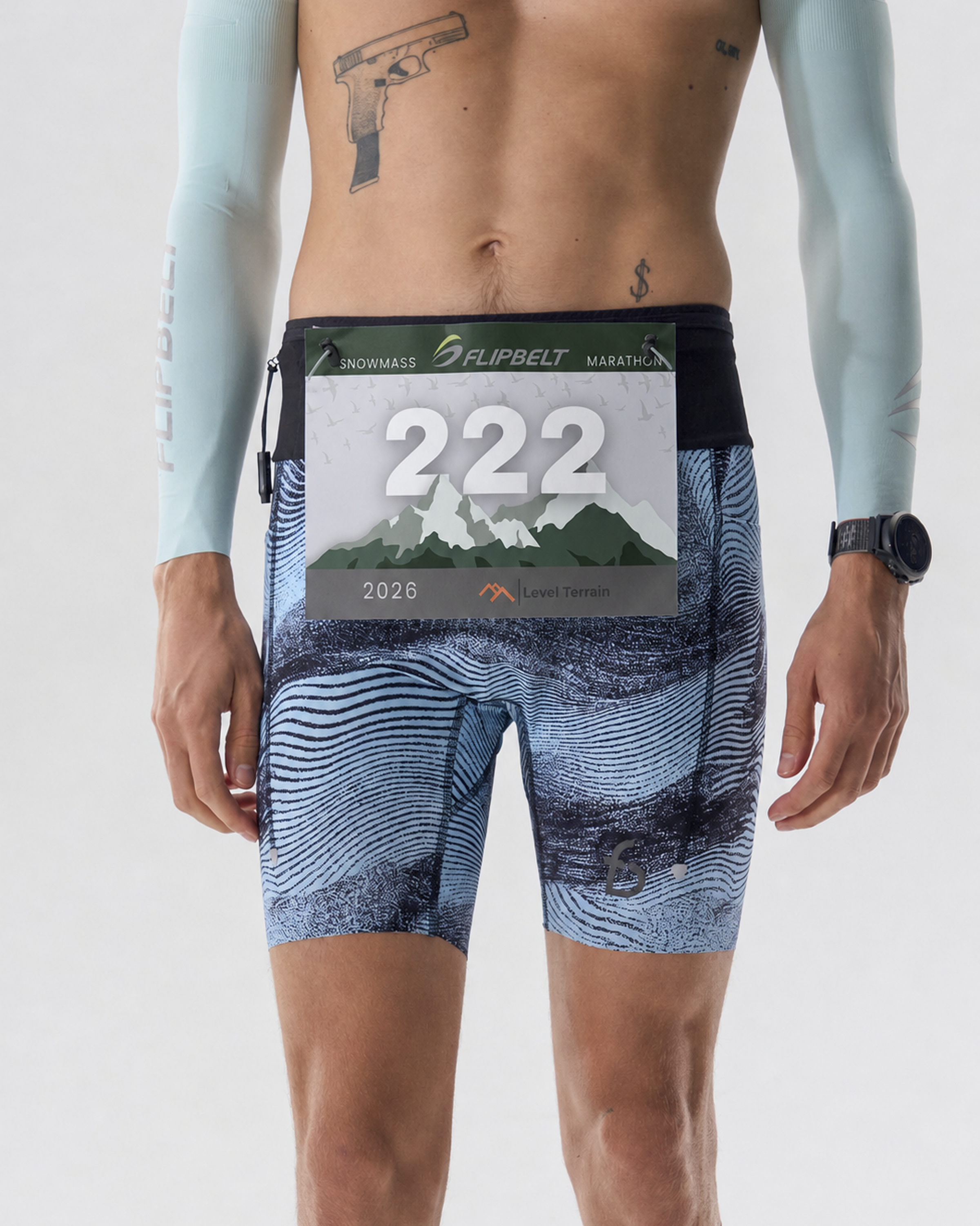 Men's Trail Running Compression Shorts