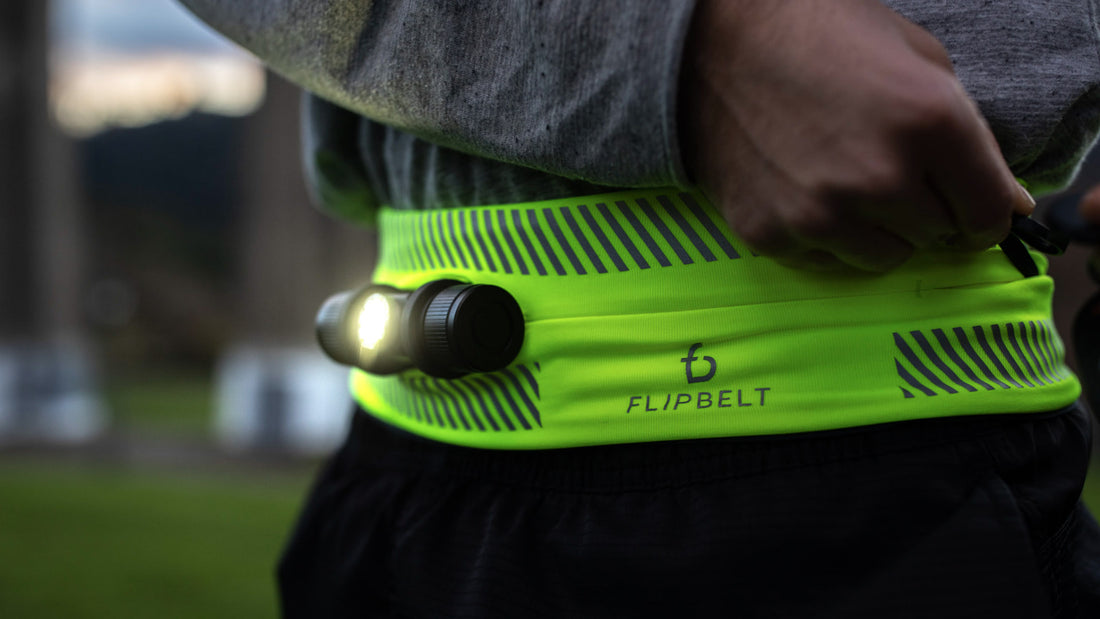 Stay Safe While Running at Night with the FlipBelt Reflective PT Belt