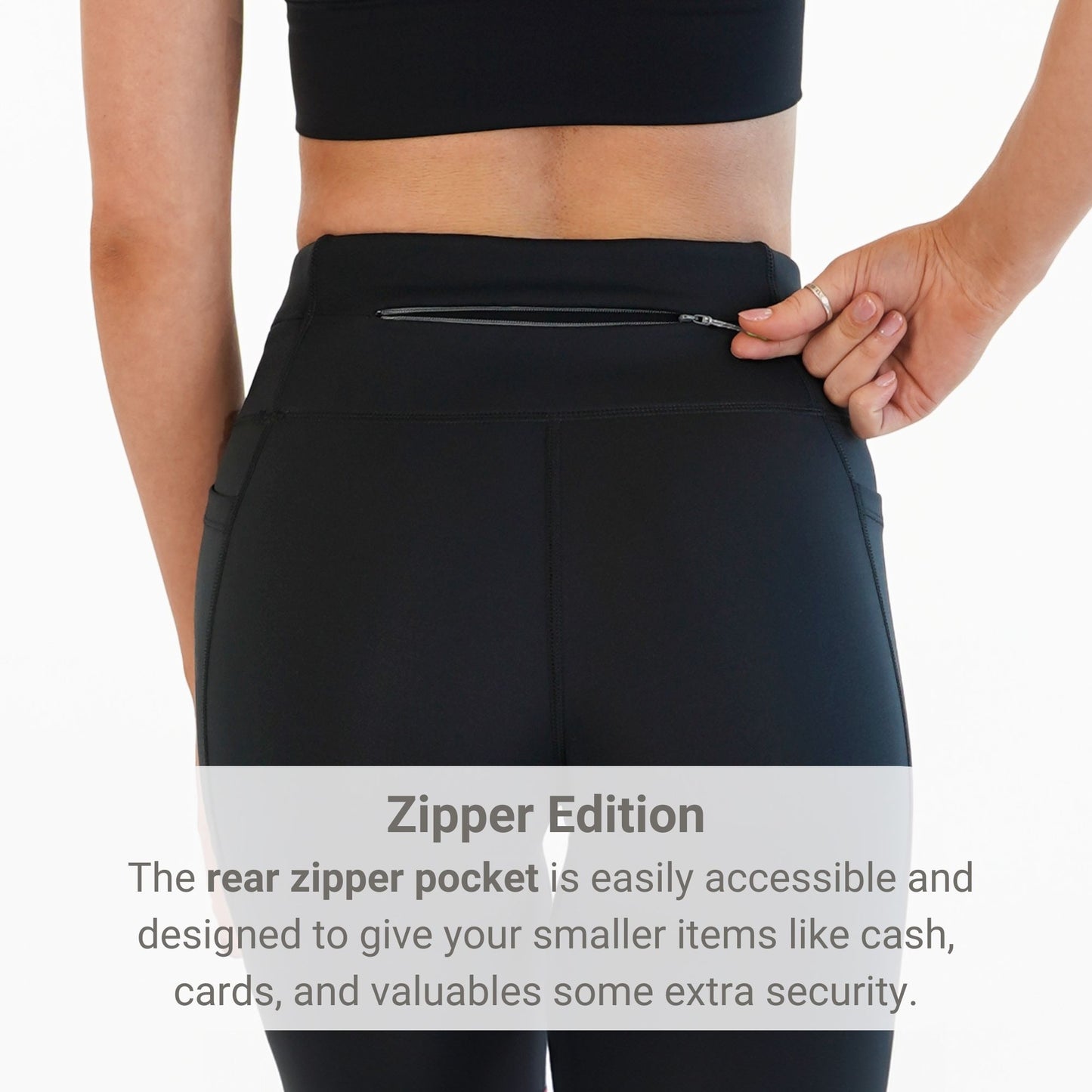 Women's Running Crops - no side pockets