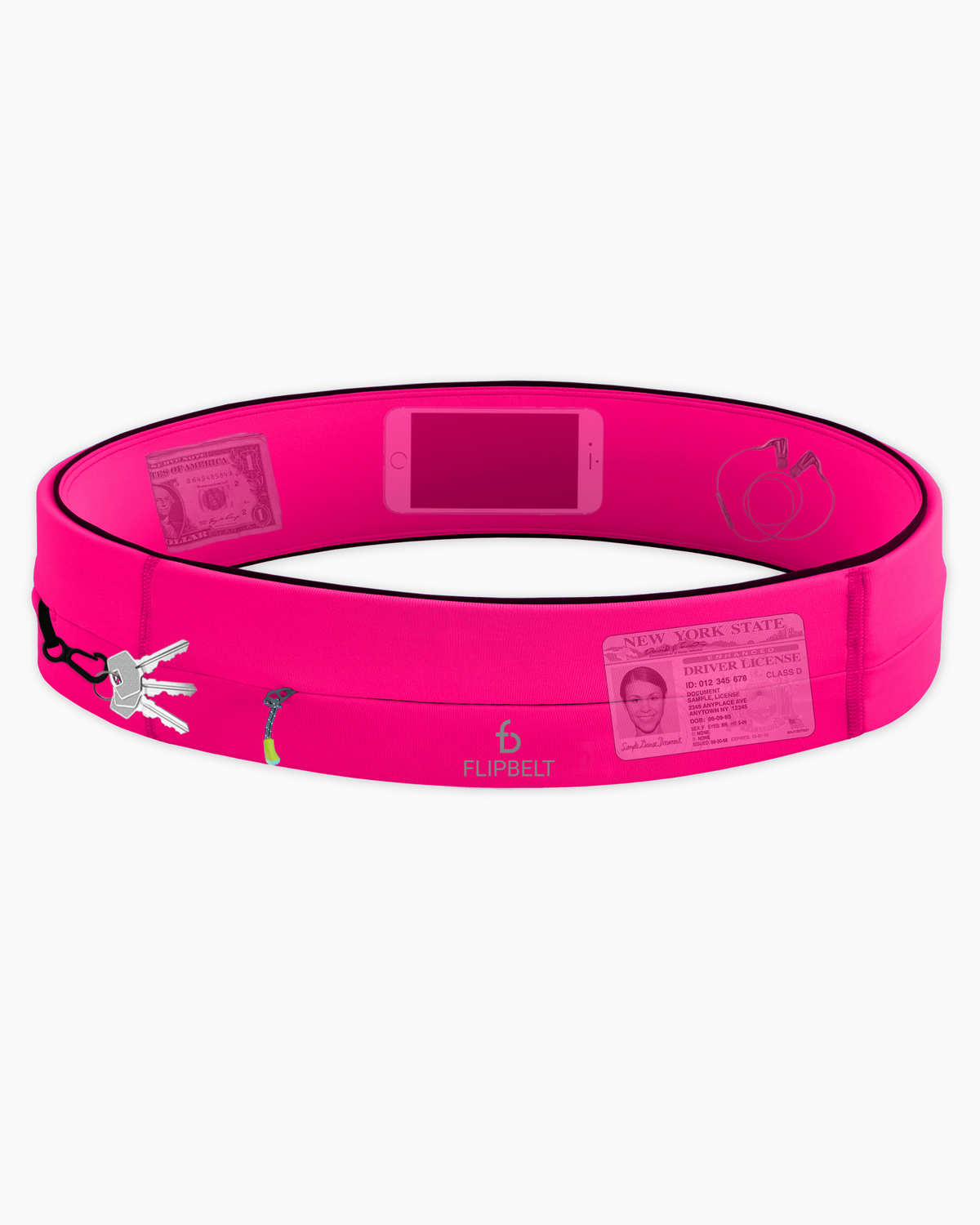FlipBelt Zipper Running Belt