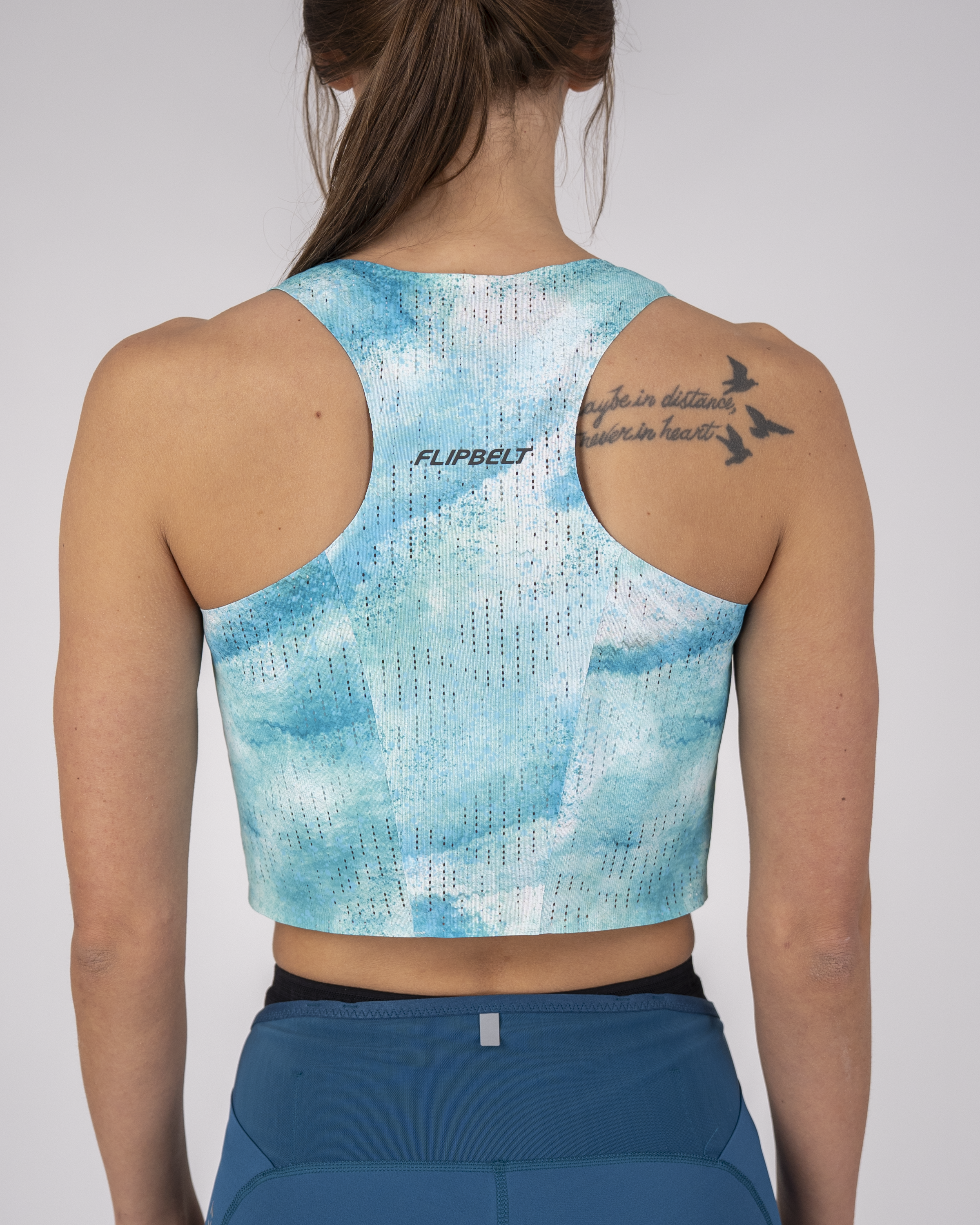 Marathon Mesh Crop Top