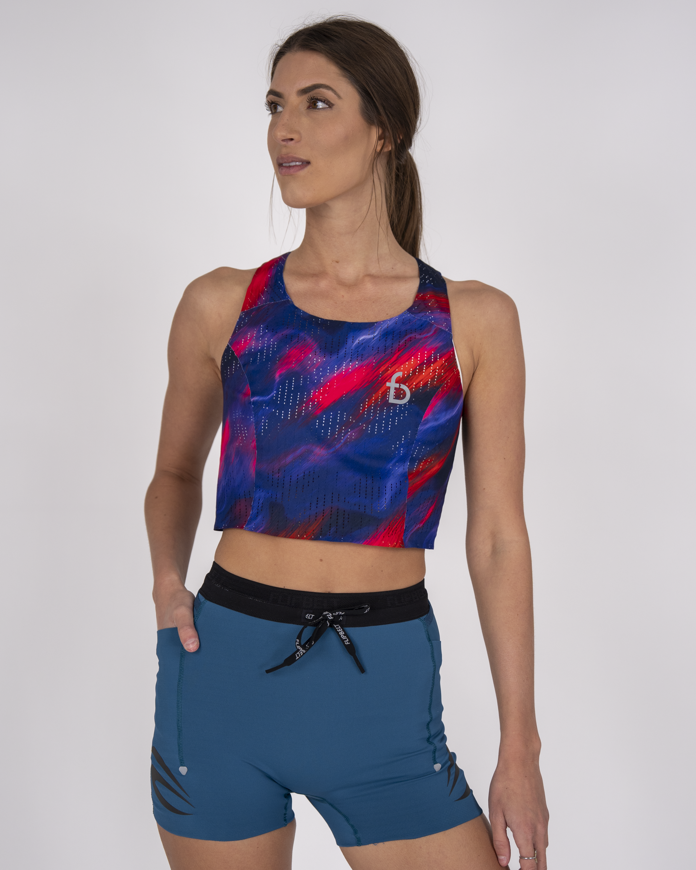 Marathon Mesh Crop Top