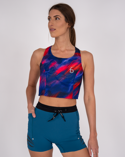 Marathon Mesh Crop Top