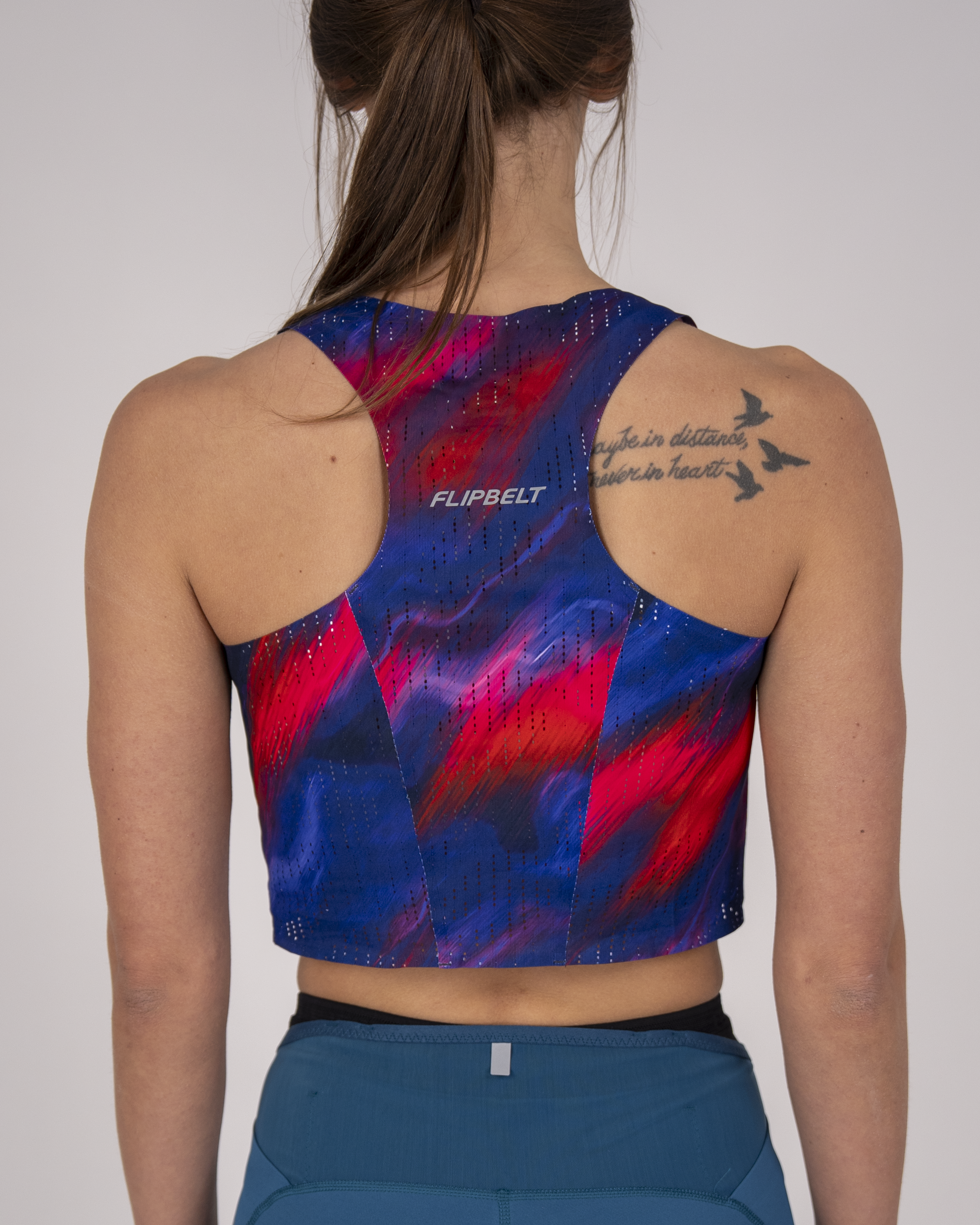 Marathon Mesh Crop Top